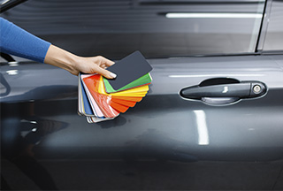 vinil de color automotriz